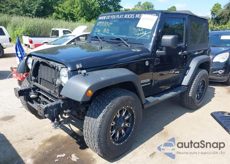 2013 Jeep Wrangler Sport z USA, uszkodzony, nr VIN 1C4AJWAG5DL665965